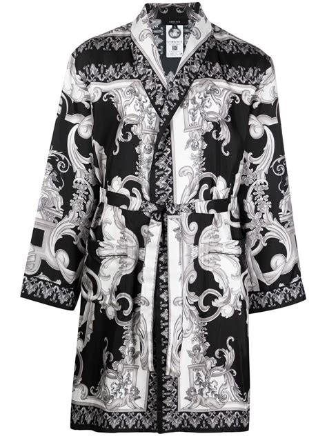 ladies versace dressing gown|versace morning gown.